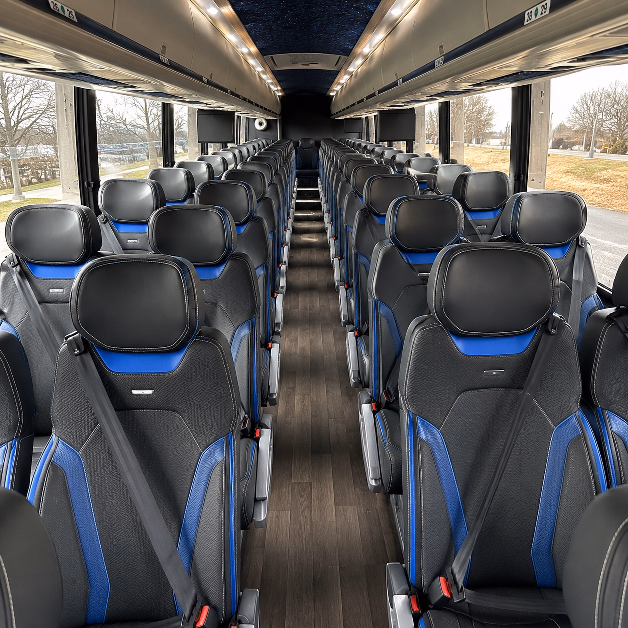 charter bus rentals to kansas city international airport mci from olathe