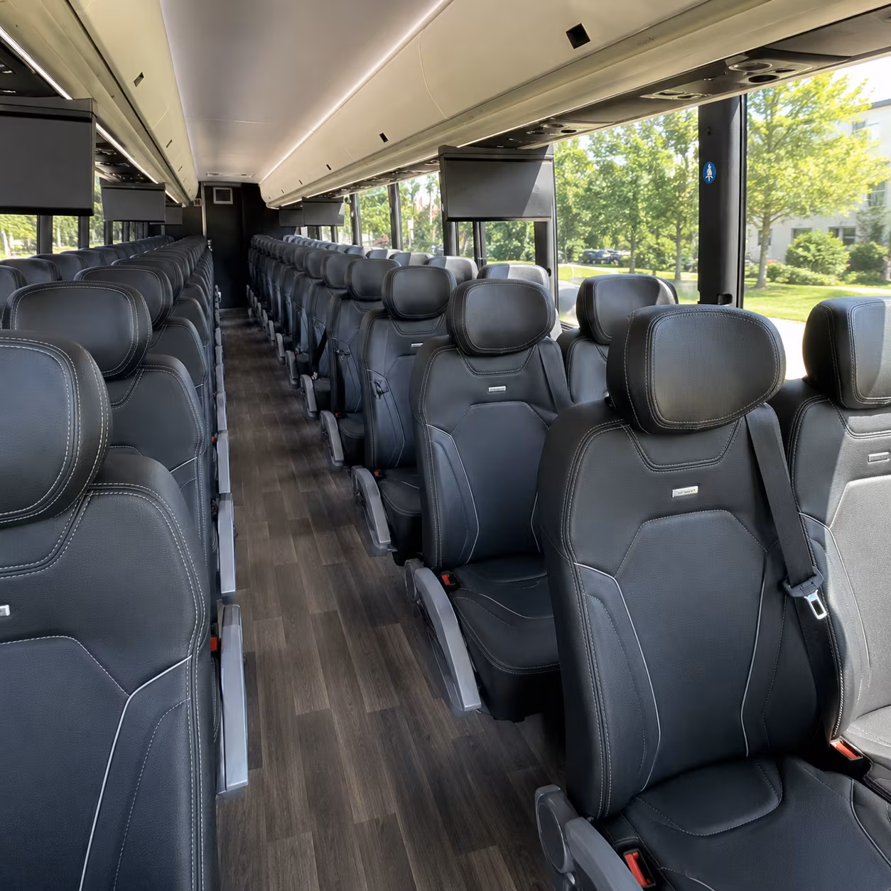 olathe charter bus interior