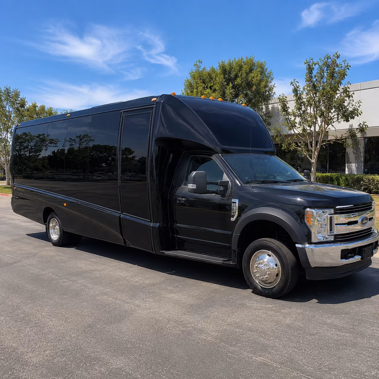 olathe party bus booking step 1