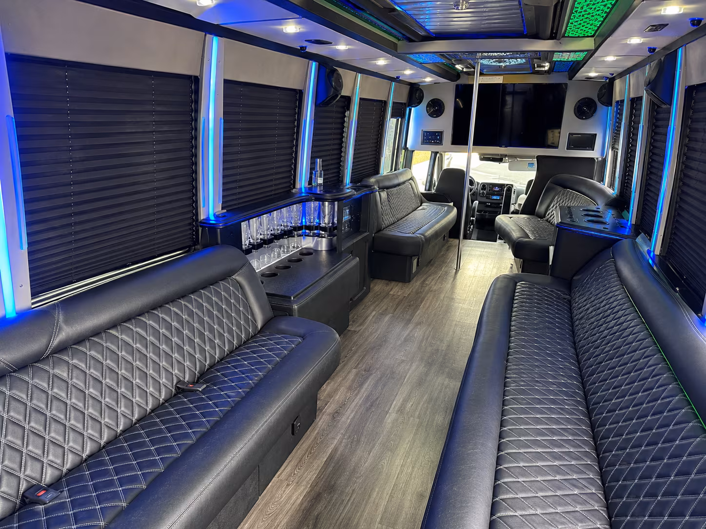 power light district kansas city nightlife party bus rental